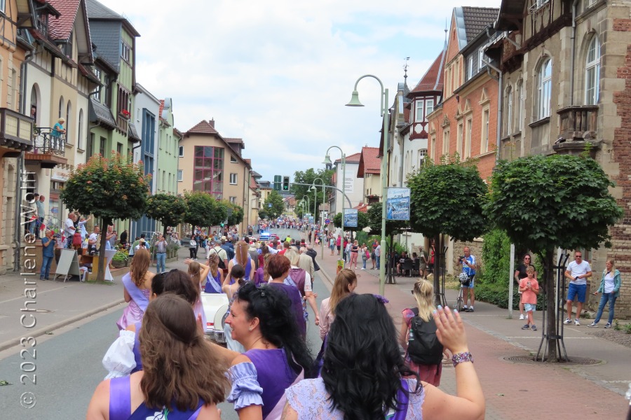 Lavendel-Umzug durch Bad Blankenburg 2023